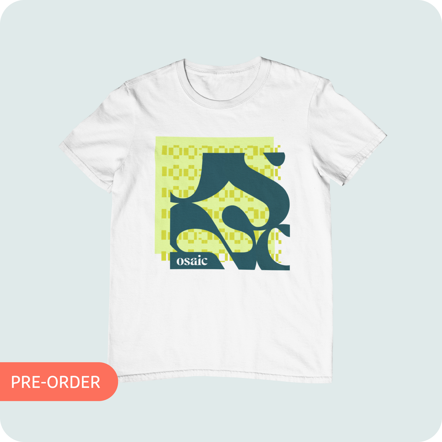 Abstract Lime & Evergreen T-Shirt