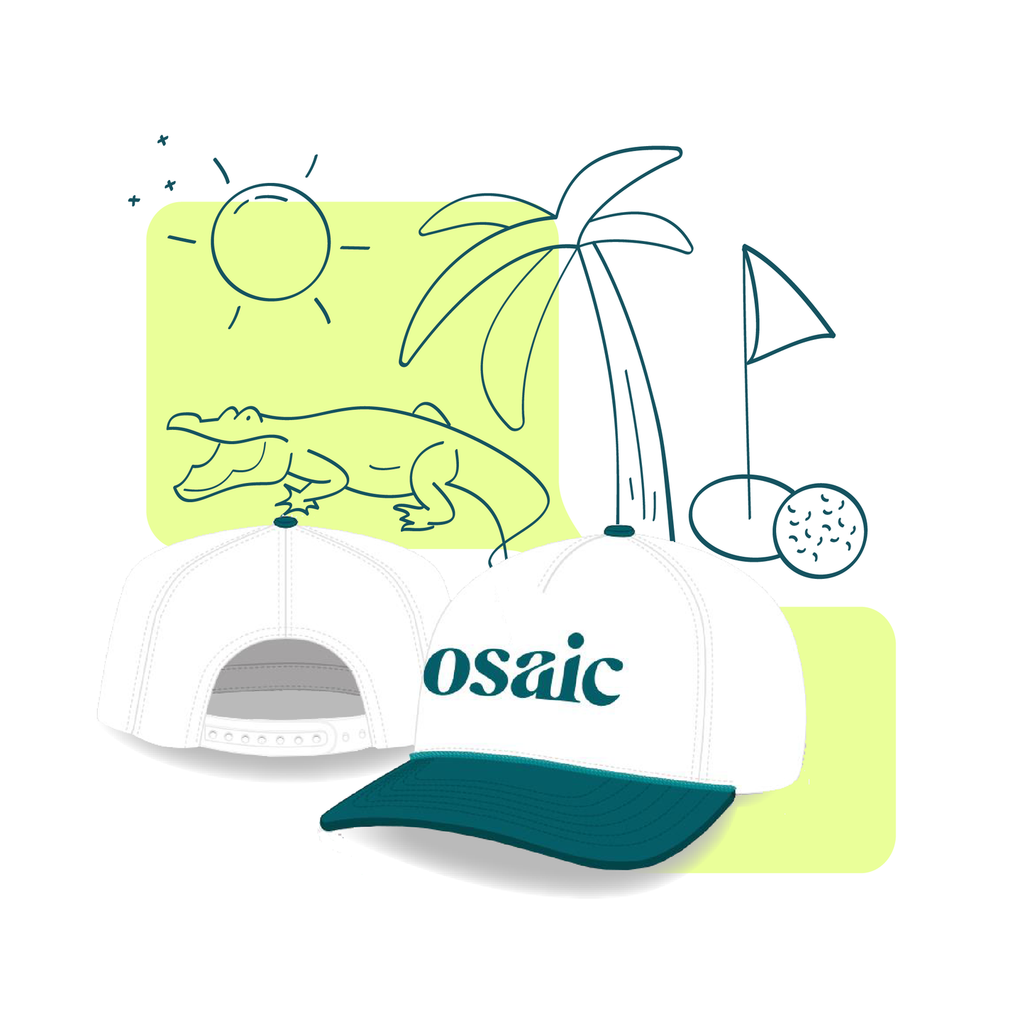 Retro Hat with Logo