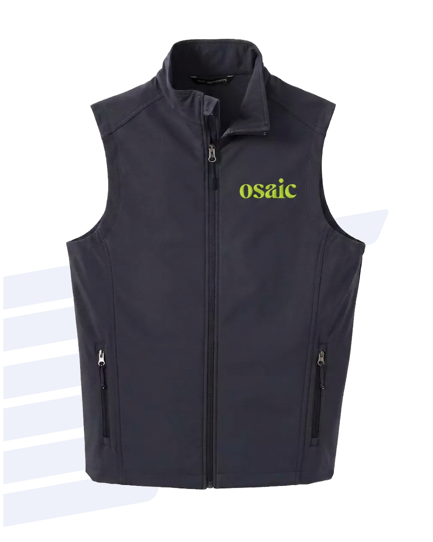 Vest with Embroidered Logo