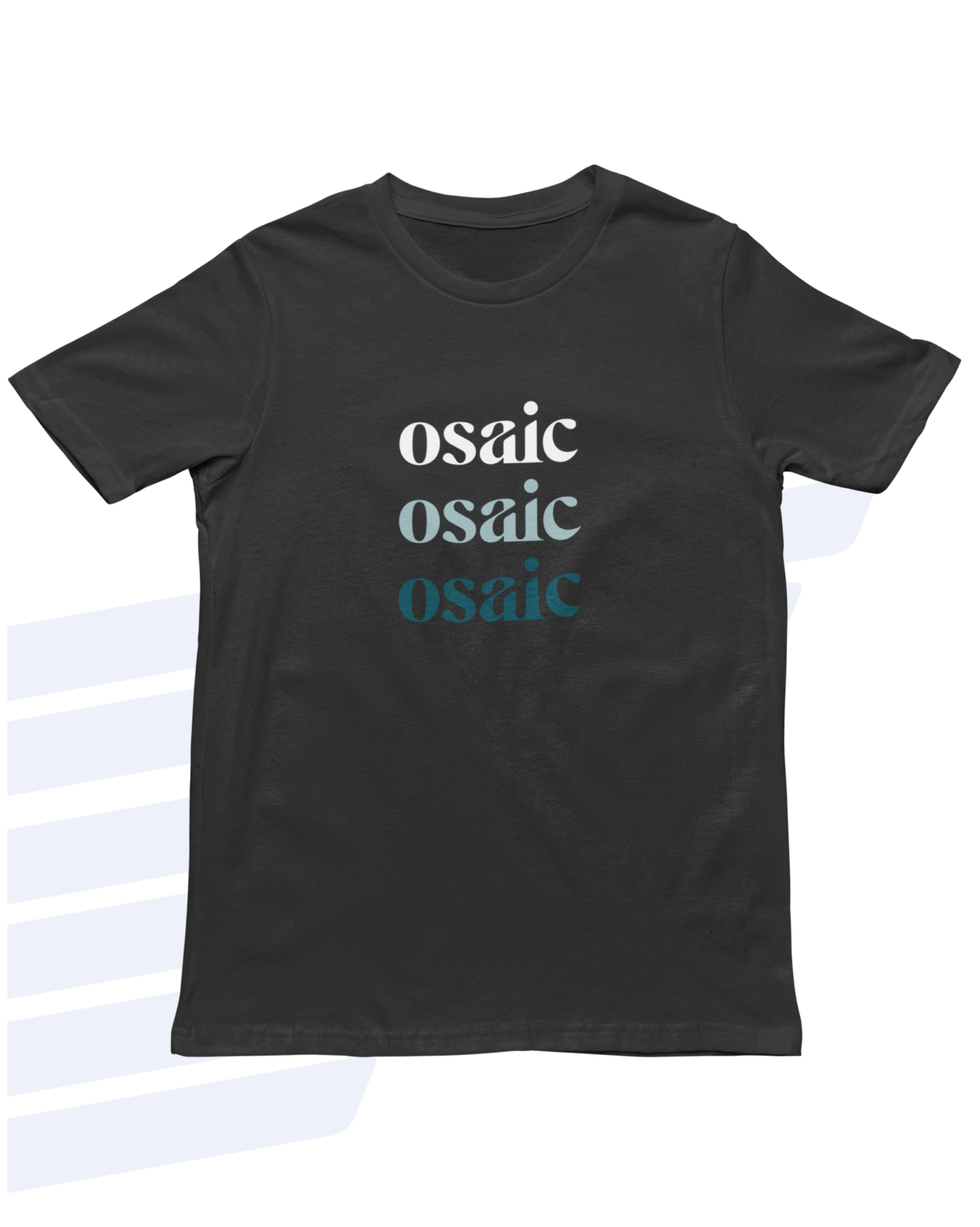 Black Logo Gradient T-Shirt