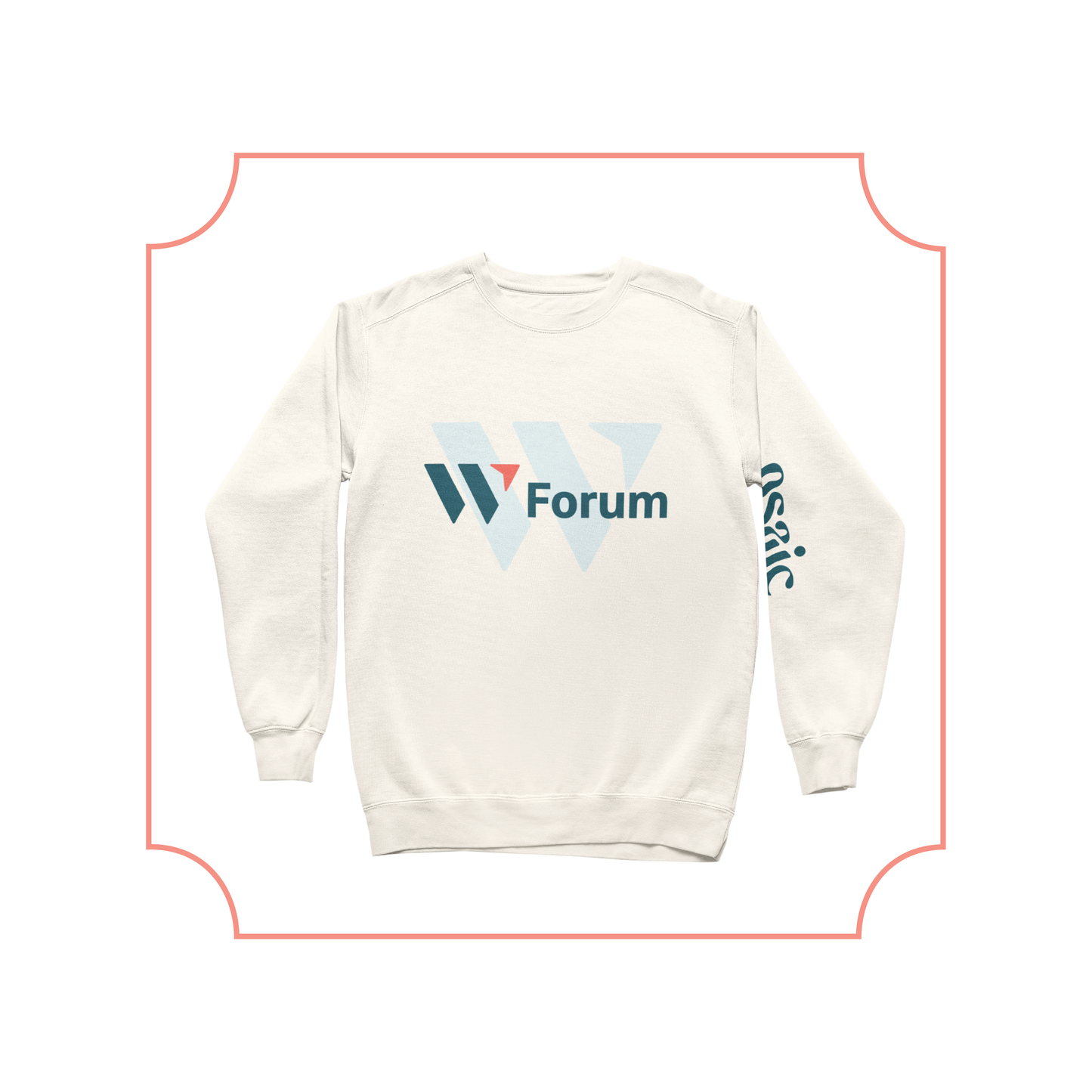 W Forum Linen Crewneck