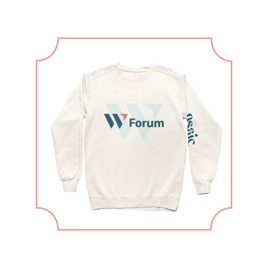 W Forum Linen Crewneck